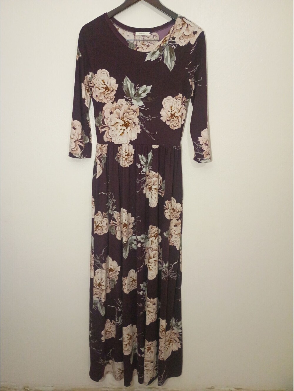 Reborn J Floral Long Sleeve Maxi Dress